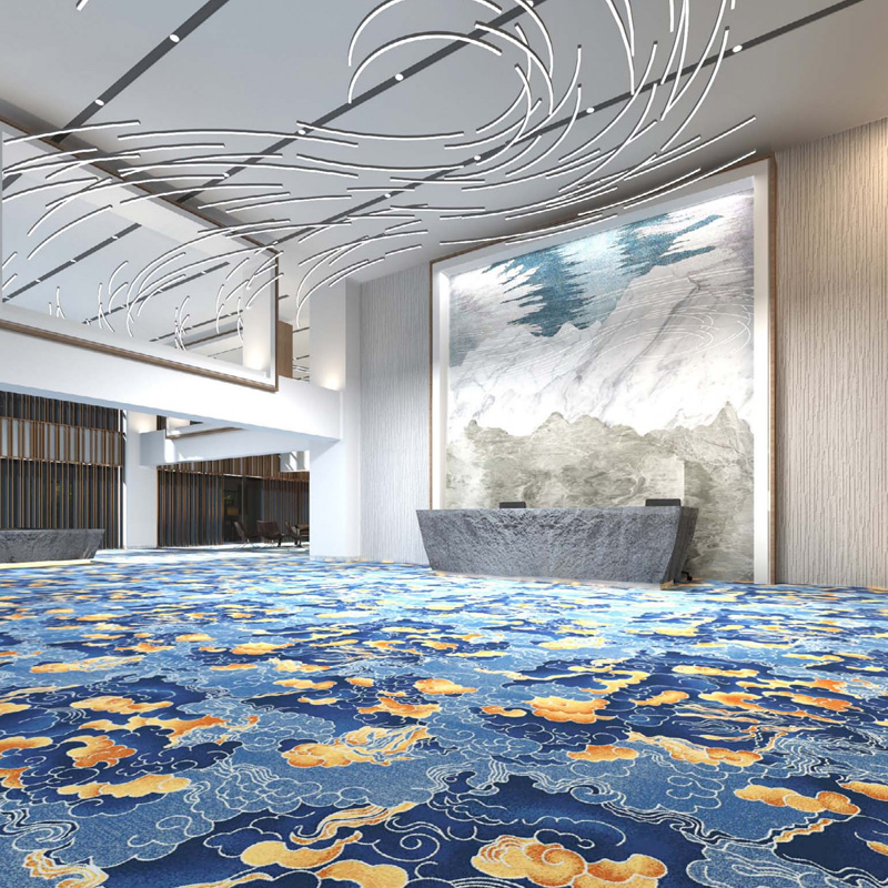 酒店宴会大厅展厅满铺地毯高密度客房走廊满铺地毯工程毯客厅卧室