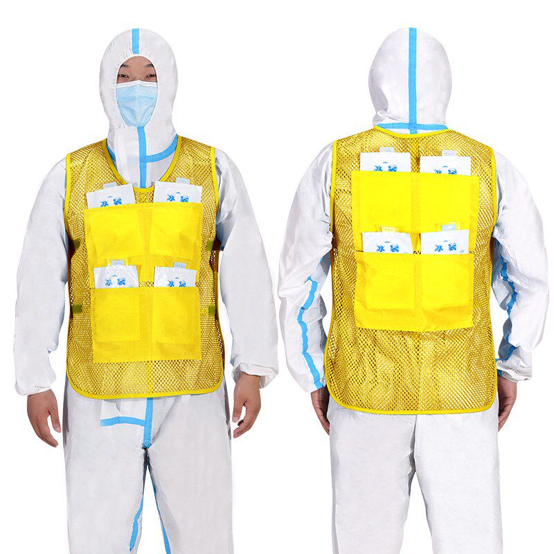 冰袋马甲降温背心空调户外制冷防护服工地高温作业防暑冰衣神器男