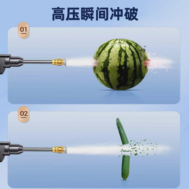 无线便携式洗车机车载家用高压洗车水枪锂电洗车机电动洗车器