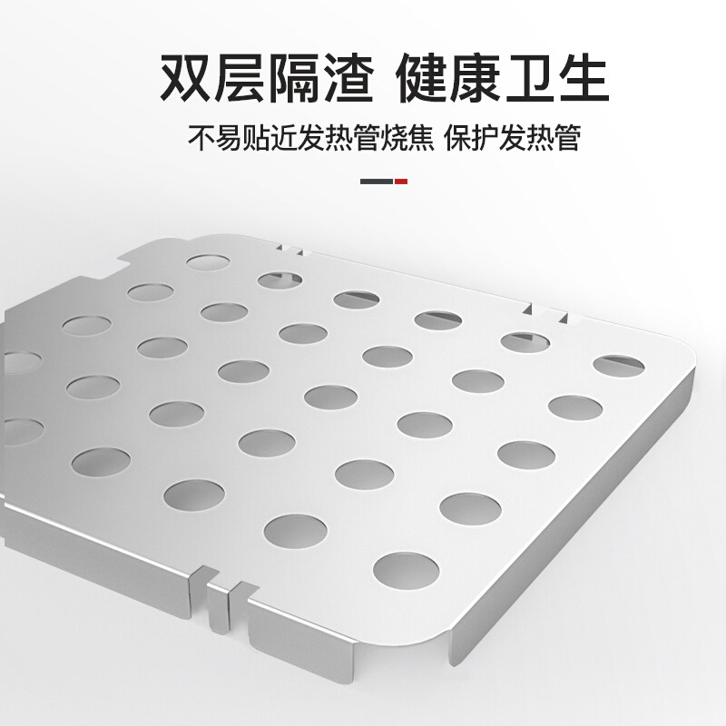 三鼎不锈钢电热炸炉双缸油炸锅油炸机炸串炸鸡商用油条薯条油炸炉