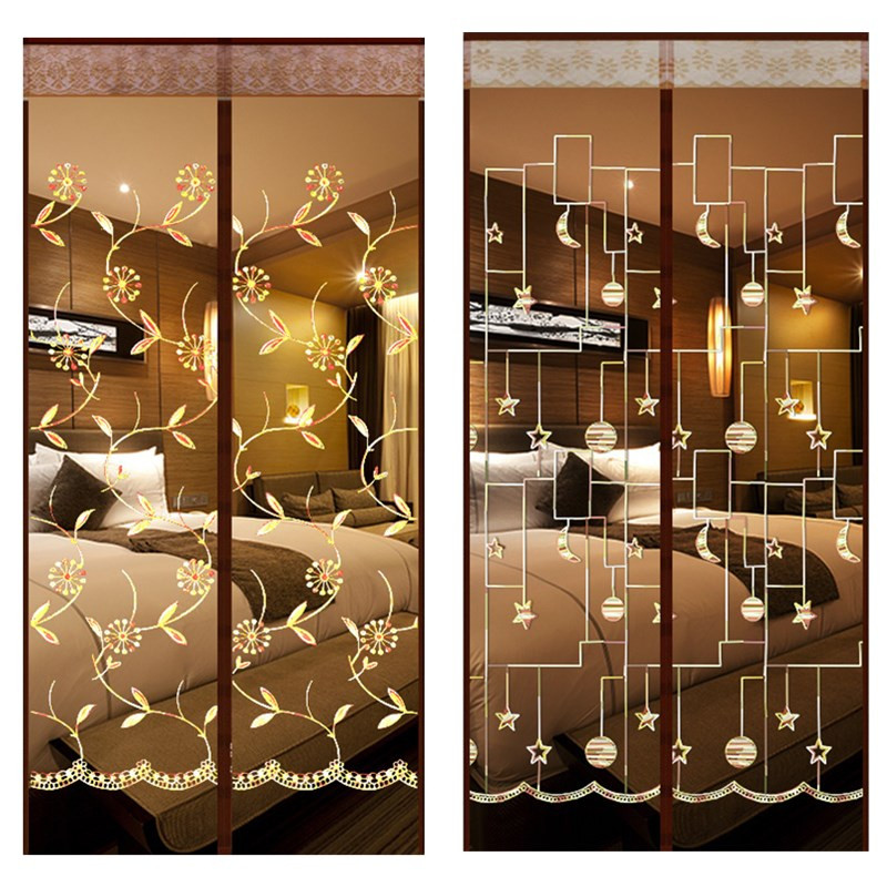 夏季自吸纱窗网门帘防蚊防蝇磁铁对吸家用卧室隔断帘免打孔魔术贴,居家日用,纱窗/纱门,淘宝优惠券,粉丝福利购,淘宝优惠卷