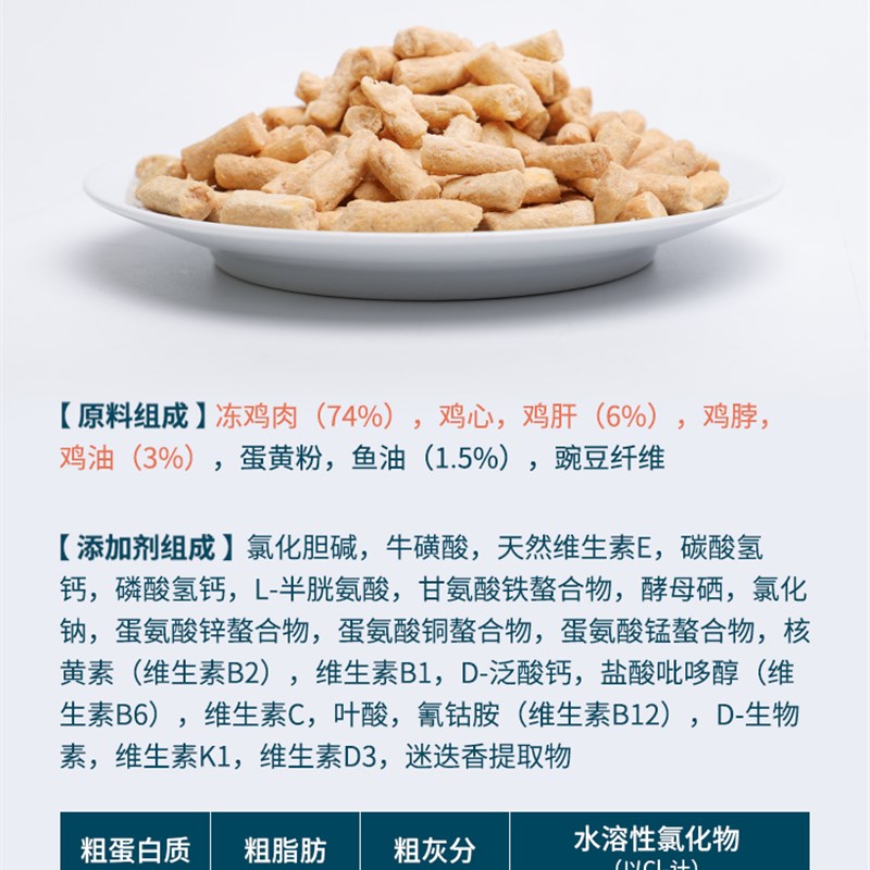 梅林精选#鲜朗全价主食冻干猫粮成猫幼猫冻干生骨肉