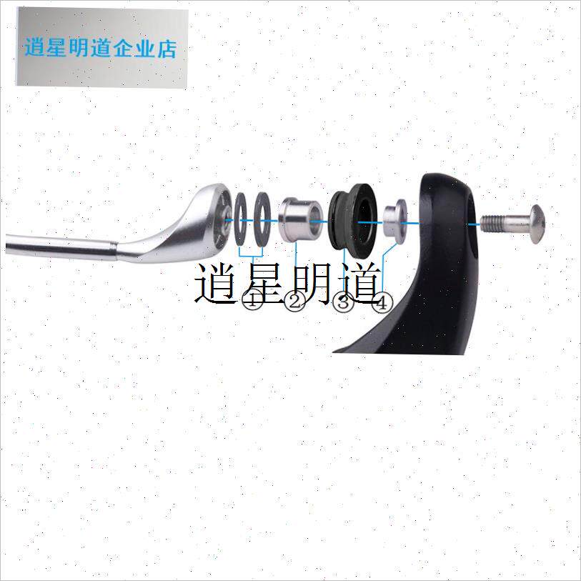 l配达瓦渔轮 过线环替用适配陶瓷导线轨加轴承FUOEGO飞鸽等CS LT
