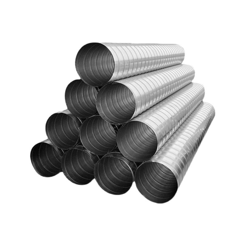 镀锌白铁皮螺旋风管通风除尘不A锈钢焊接风管油烟机管道排烟管碳