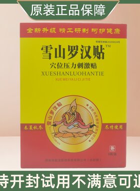 起龙医药雪山罗汉贴/8贴/盒