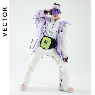 VECTOR单板滑雪服套装男女反光潮流保暖防风防水透气滑雪衣雪裤