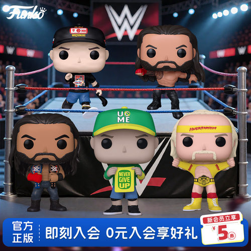Funko世界摔角娱乐WWE联名手办