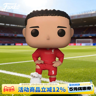 Funko丰高POP足球英超利物浦 达尔文 努涅斯周边手办摆件新年礼物