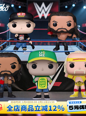 Funko丰高POP环球冠军WWE腰带 罗曼 雷恩斯 周边手办摆件新年礼物