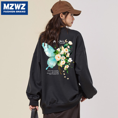 卫衣无帽圆领男款青少年2