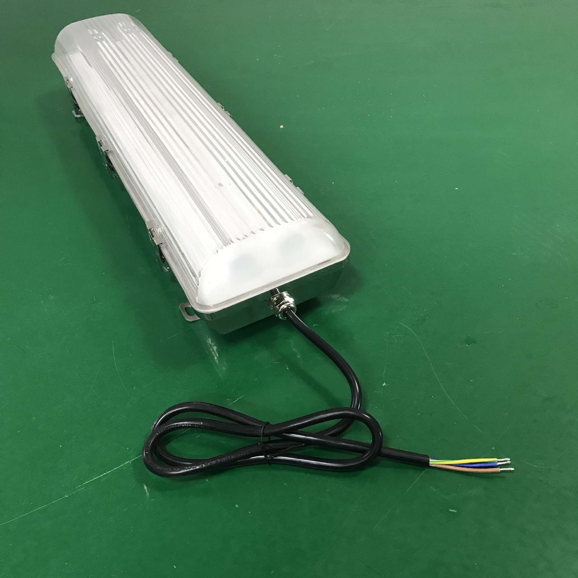 ip65应急不锈钢三防灯外壳 t8led三防灯不锈钢套件地下车库支架灯