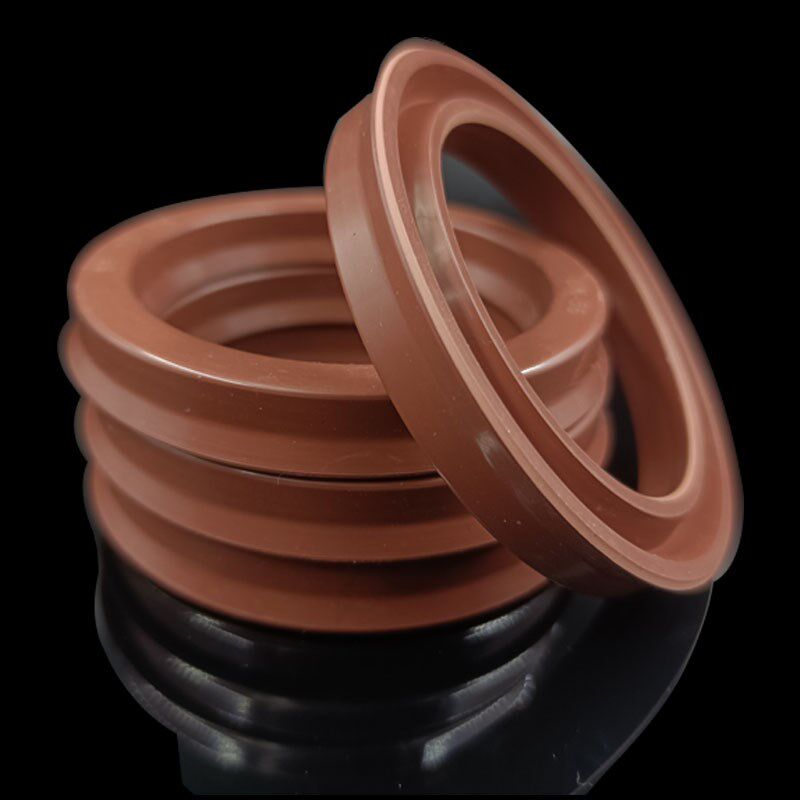 U/Y型密封圈耐高温氟胶油缸油封UN/USH130*145/150160*9/12/15/16