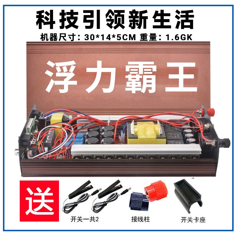 2024浮力f吸王正品大功率逆变机头进口大管12v升压电源电瓶转换器