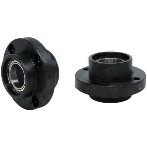 双轴承带卡簧嵌入圆法兰组件带座轴承BGRZB-6204BFU31固定轴承座