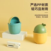 桌面垃圾桶家用可爱卡通创意儿童卧室宿舍书桌纸篓小号迷你垃圾桶