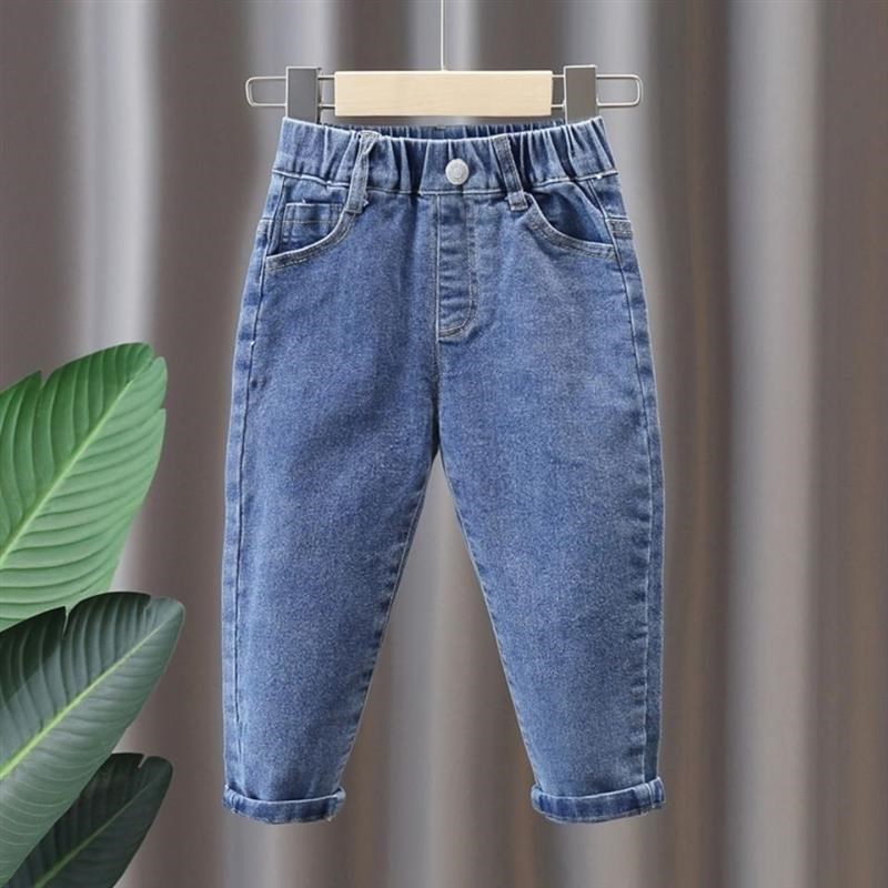 男童牛仔裤春秋款儿童装弹力修身裤子宝宝休闲长裤春装洋气潮装裤