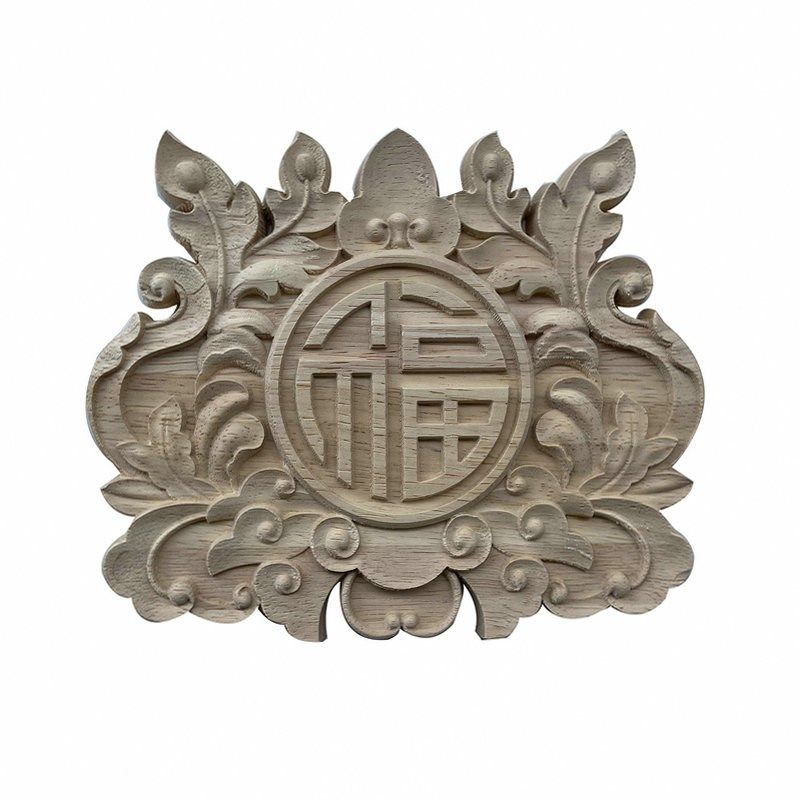 19.8*16.4东阳木雕中式装饰实木福字浮雕贴片 橡胶木未油漆,家居饰品,木雕,淘宝优惠券,粉丝福利购,淘宝优惠卷