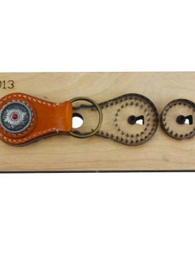 金致Y013复古钥匙扣钥匙包钥匙环挂件手工皮具激光刀模DIY