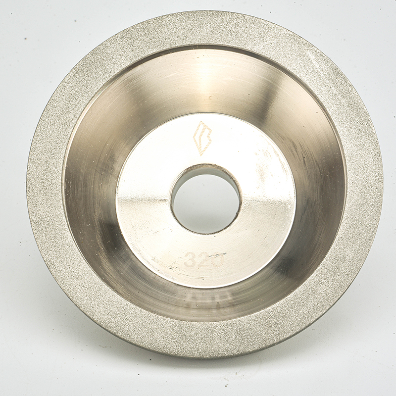 碗型金刚石砂轮电镀砂轮万能磨刀机砂轮100*20mm合金砂轮合金碗型