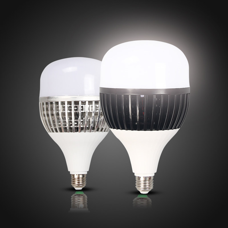 超亮led灯泡大功率照明厂房灯100W工矿灯e27螺口200W家用节能灯泡