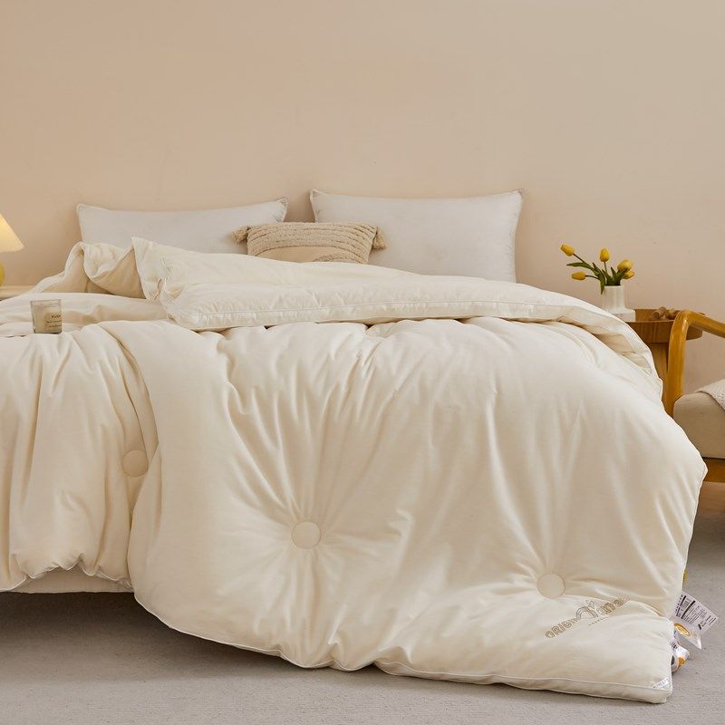 加厚保暖大豆纤维被子春秋被冬被双单人棉被被芯学生宿舍四季通用,床上用品,化纤被,淘宝优惠券,粉丝福利购,淘宝优惠卷