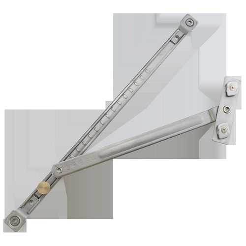 免打孔断桥铝门窗防风定位撑杆304不锈钢风撑外开内开窗户限制器