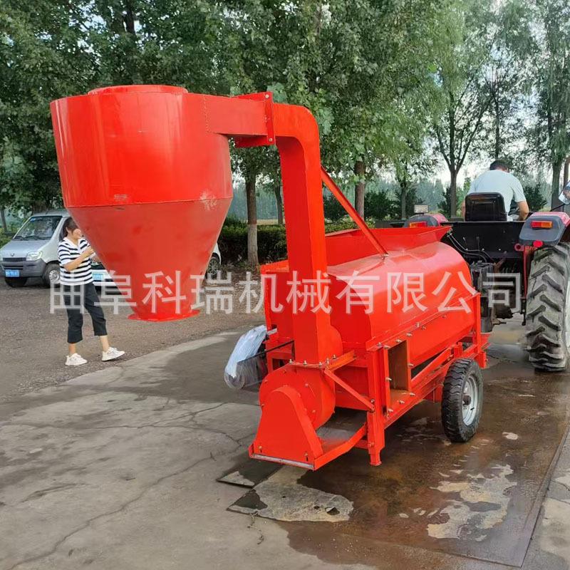 生产花生秧除膜粉碎机 蒜秧去膜机 养殖牛羊粉草筛土揉丝机