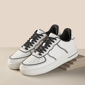 头层牛皮经典 简约休闲鞋 复古 潮增高厚底板鞋 Justboom嘉适步小白鞋