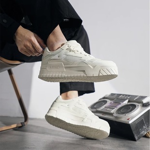 Justboom嘉适步国潮潮流重工板鞋 网红复古增高户外耐磨休闲鞋