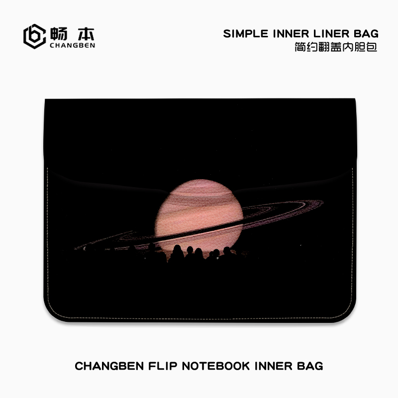 唯美星球笔记本电脑内胆包适用华为matebook14联想小新pro16华硕戴尔M4苹果macbookair13保护套15点6寸收纳包