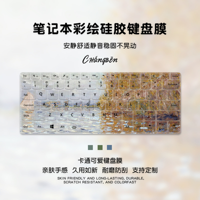 油画系适用MagicBookX14键盘膜2025荣耀X16Pro酷睿笔记本pro14寸电脑16键盘保护膜X14/16保护套全覆盖防尘罩