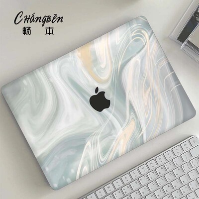 渐变色适用苹果macbookpro14电脑壳macbookair13笔记本保护套M5配件pro16寸macpro外壳M4M3M2膜2026新款mbp15