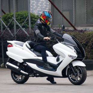 全新马杰斯特T3大船型巡航舰 大绵羊踏板摩托车长途旅行可上牌