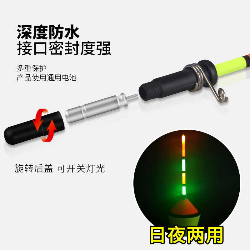 钓鱼神器全自动钓鱼漂浮漂电子夜光漂绑好全套鲫鱼漂鱼具用品大全