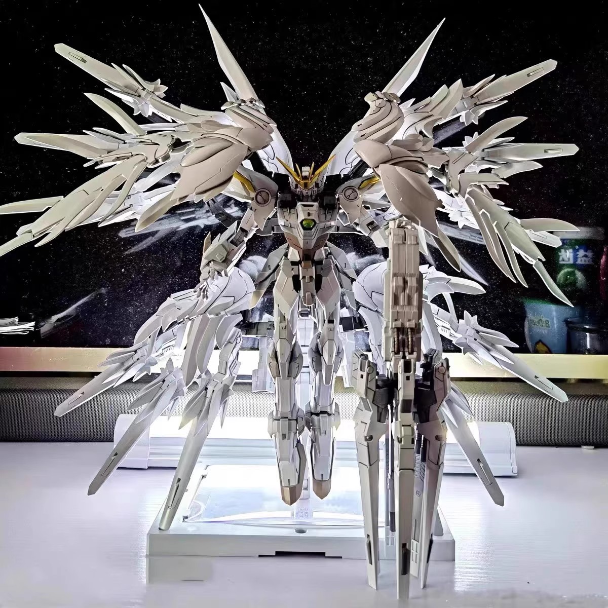 机甲摩动核三国高达拼装玩具手办