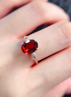 红宝石戒指琼瑞阁独家设计