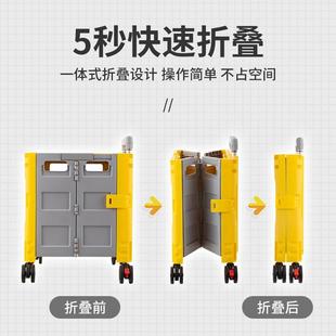 直销XF4O买菜车小拉车折叠购物车便携收纳户外露营摆摊小推车 新款