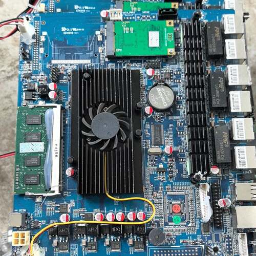可维修6，D525，6，，，口千兆软路由主板软路由主板口千兆如图
