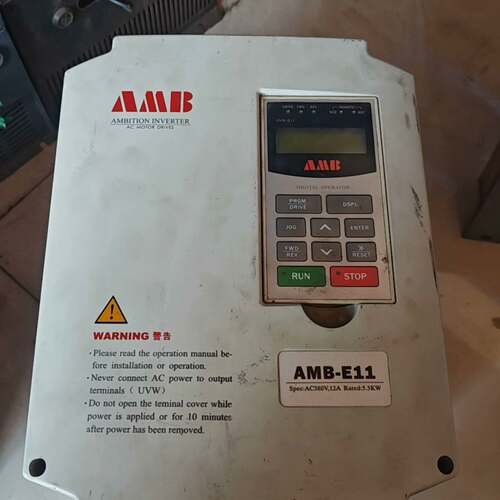可维修安邦信AMB-11 5.5千瓦变频器一台，正常通议价