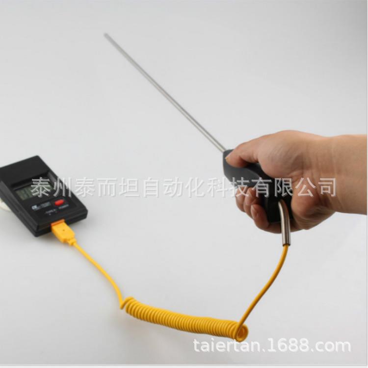 手持式铠装热电偶 铝水热电偶 WRNK-104 铠装热电偶