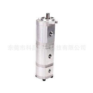11R三联齿轮泵精密液压齿轮增压油泵高压泵 科昌HGP 333A F11