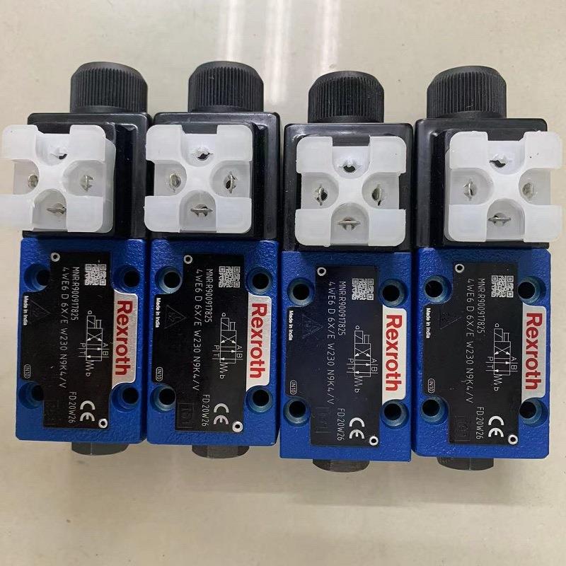 REXROTH减压阀力士乐液压方向阀R900917825 4WE6D6X/EW230N9K4/V