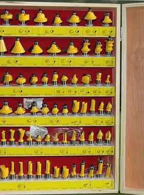 1/4 8MM 1/2 套装雕刻机修边机12支15支24支35支405070100支铣刀