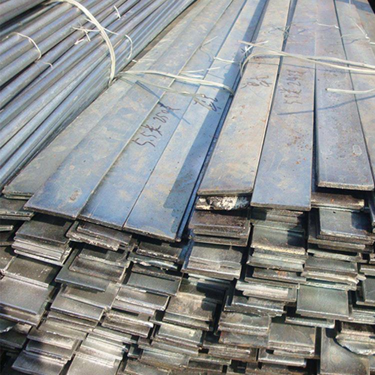 重庆Q235B建筑黑料扁钢条 80*8接地避雷用扁钢分零切割