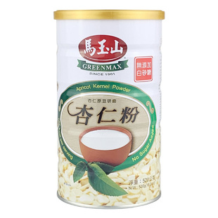 中国台湾马玉山杏仁粉烘焙冲泡520g罐装 老少早餐代餐粉无白砂糖