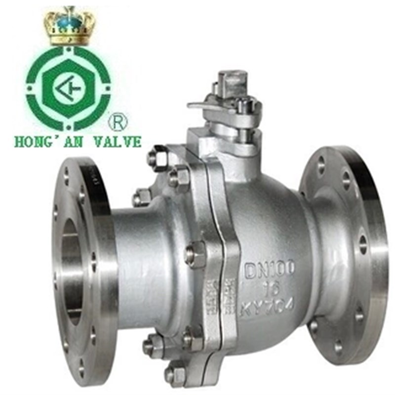 304不锈钢法兰式球阀DN20/DN25/DN32/DN40/DN50/DN65/DN80/DN100
