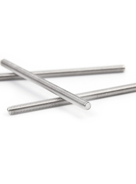 M12M14M16 304不锈钢全螺纹丝杆牙棒螺杆*x300x330x350x400x500mm