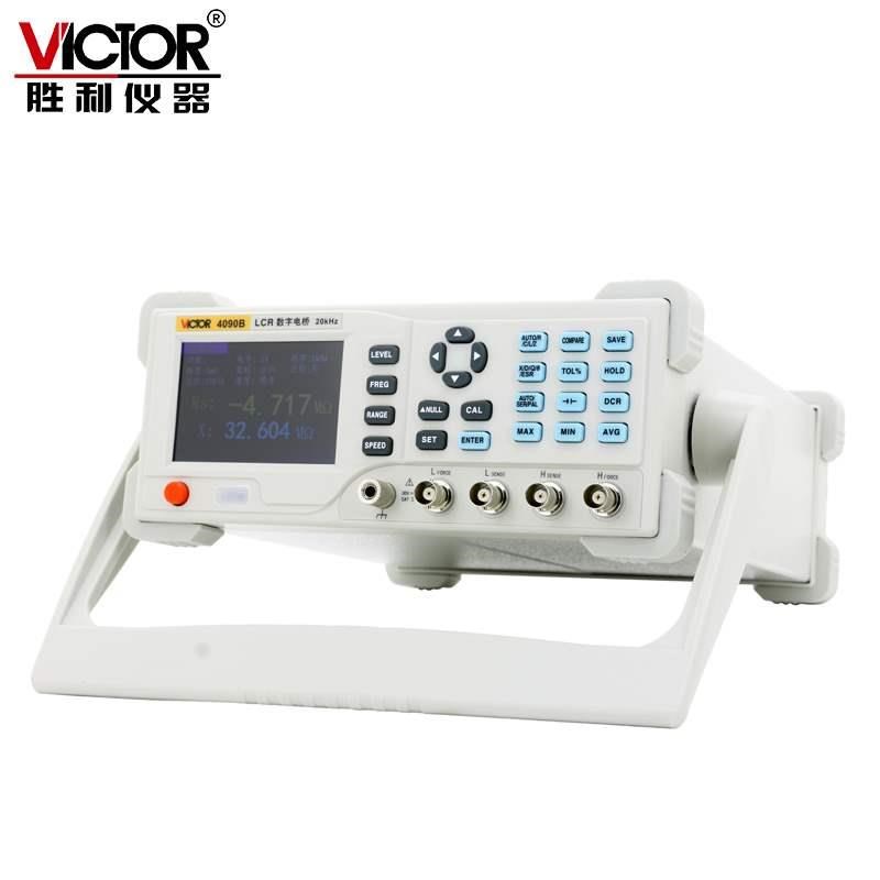 。胜利 LCR数字电桥测试仪 VC4090B 元器件电容电感电阻测量仪