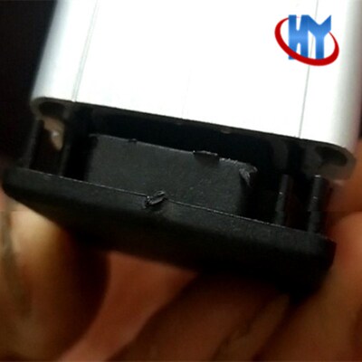 铝线槽封盖4040 4080 8080堵头线材封头盖板 40*40 40*80 80*80