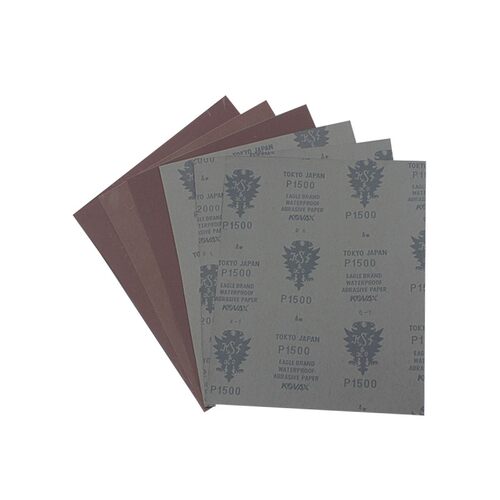 原装日本红鹰砂纸 KOVAX红砂纸水砂纸150-180-2000#模具抛光专用